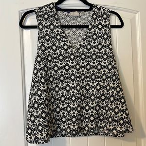 ANTHROPOLOGIE/POSTMARK “swing” style tank top Size S